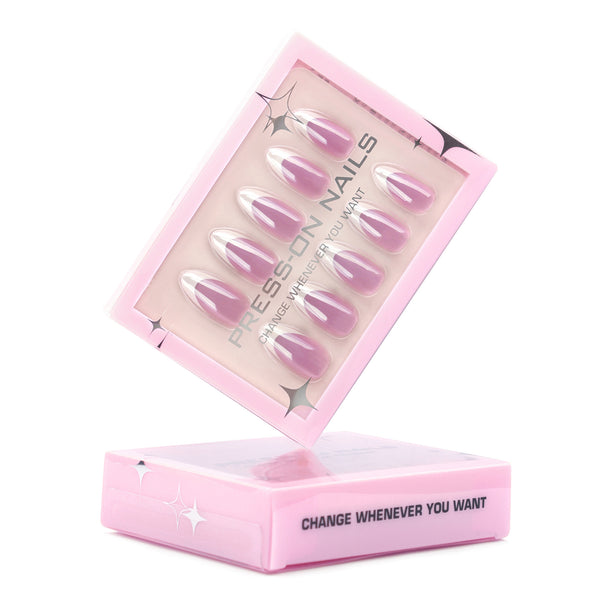 Glamhalo Premiere 30pcs Press On Nails – Eco-Friendly Perfect Fit - GD09