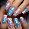12 Sizes-24 Pcs Press On Nails Y629