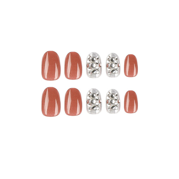 12 Sizes-24 Pcs Press On Nails JP2327