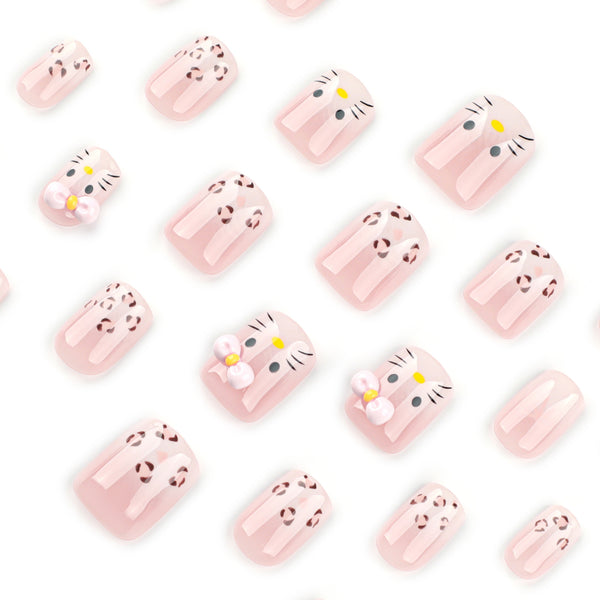12 Sizes-24 Pcs Press On Nails JP4011