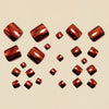 12 Sizes-24 Pcs Press On Nails Y1922