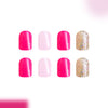 12 Sizes-24 Pcs Press On Nails C1619
