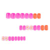 12 Sizes-24 Pcs Press On Nails JP3616