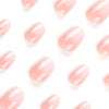 Almond Glossy Medium Ombre Pink Press on Nails