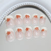 12 Sizes-24 Pcs Press On Nails R898