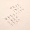 12 Sizes-24 Pcs Press On Nails W294
