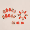 12 Sizes-24 Pcs Press On Nails W1071