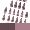 12 Sizes-24 Pcs Press On Nails JP4190
