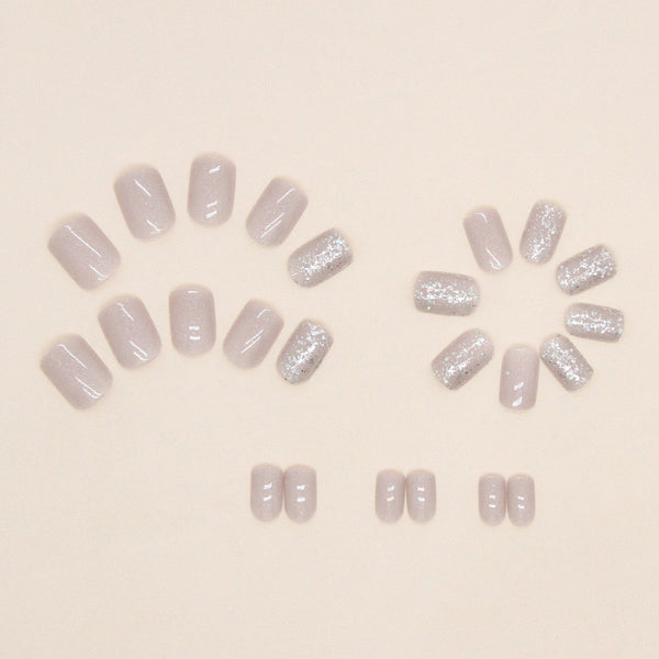 12 Sizes-24 Pcs Press On Nails W1009