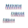 12 Sizes-24 Pcs Press On Nails JP3059