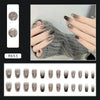 12 Sizes-24 Pcs Press On Nails R653