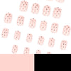 12 Sizes-24 Pcs Press On Nails JP4070