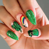 12 Sizes-24 Pcs Press On Nails C1585
