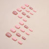 12 Sizes-24 Pcs Press On Nails W1320