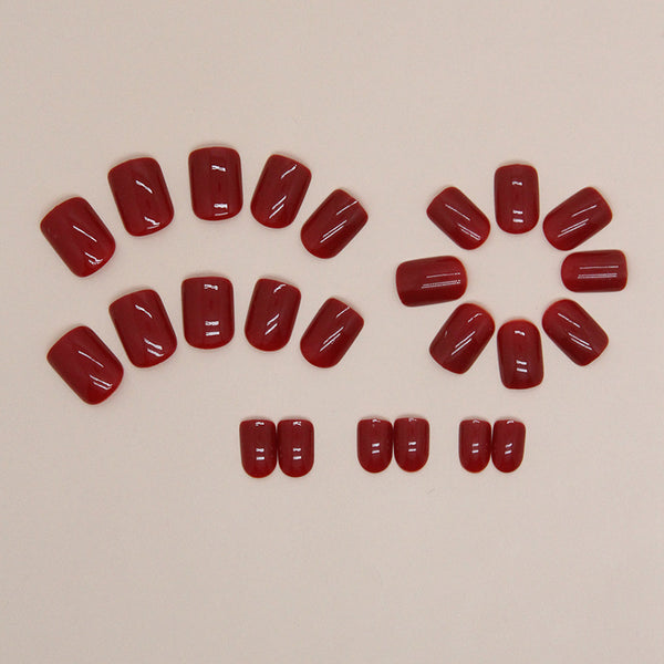 12 Sizes-24 Pcs Press On Nails CF025