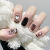 12 Sizes-24 Pcs Press On Nails R505