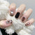12 Sizes-24 Pcs Press On Nails R505