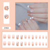 12 Sizes-24 Pcs Press On Nails Z466