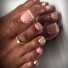 12 Sizes-24 Pcs Press On Nails JP4252