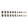 12 Sizes-24 Pcs Press On Nails W1430
