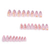 12 Sizes-24 Pcs Press On Nails JP3594