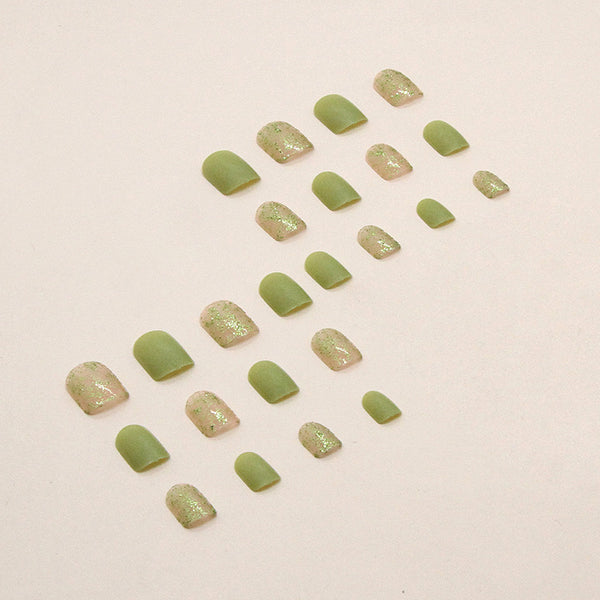 12 Sizes-24 Pcs Press On Nails R742