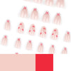 12 Sizes-24 Pcs Press On Nails JP3121