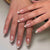 12 Sizes-24 Pcs Press On Nails JP3492