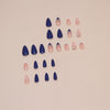 12 Sizes-24 Pcs Press On Nails Z861