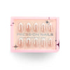Glamhalo Premiere 30pcs Press On Nails – Eco-Friendly Perfect Fit - GD12