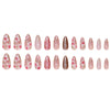 12 Sizes-24 Pcs Press On Nails Z884