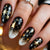 12 Sizes-24 Pcs Press On Nails Y1803