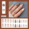 12 Sizes-24 Pcs Press On Nails W2022