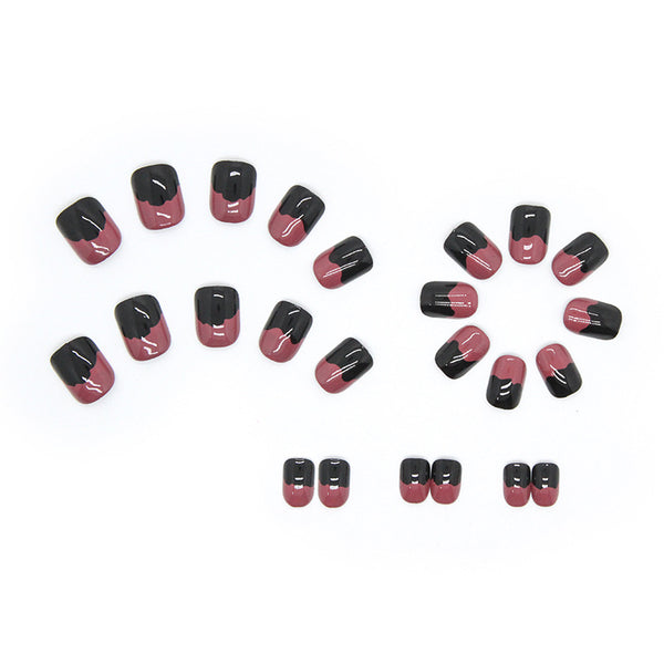 12 Sizes-24 Pcs Press On Nails R686