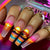 12 Sizes-24 Pcs Press On Nails Y894