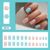 12 Sizes-24 Pcs Press On Nails W595