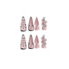 12 Sizes-24 Pcs Press On Nails JP2271