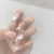 12 Sizes-24 Pcs Press On Nails JP833