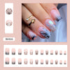 12 Sizes-24 Pcs Press On Nails W466