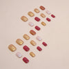 12 Sizes-24 Pcs Press On Nails W1366