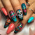 12 Sizes-24 Pcs Press On Nails Y1124
