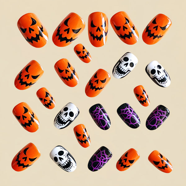 12 Sizes-24 Pcs Press On Nails Y1178