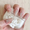 12 Sizes-24 Pcs Press On Nails Z642