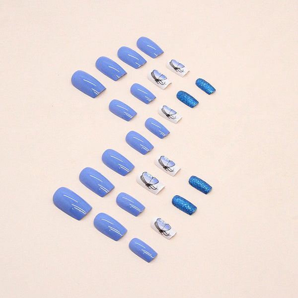 12 Sizes-24 Pcs Press On Nails W485