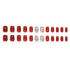12 Sizes-24 Pcs Press On Nails MY110
