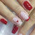 12 Sizes-24 Pcs Press On Nails C742