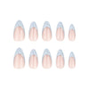 12 Sizes-24 Pcs Press On Nails JP3329