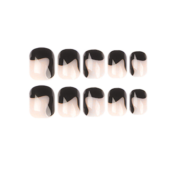 12 Sizes-24 Pcs Press On Nails JP1489