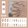 12 Sizes-24 Pcs Press On Nails R707