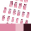 12 Sizes-24 Pcs Press On Nails JP3677